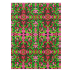 Mantel Un estudio en rosa y verde