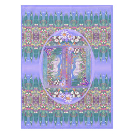 Mantel Un paraíso morado