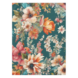 Mantel Una asombrosa pintura veraniega floral