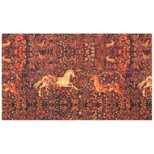 MANTEL UNICORN Y DEER,FLORES,ANIMALES FORESTALES