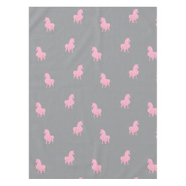 Mantel Unicornio rosa invisible en gris