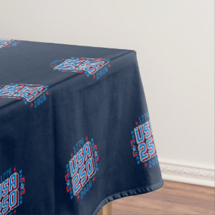 Mantel USA 250 - 1776 a 2026 Pixel Art