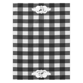 Mantel Vaca de granja de búfalo negro