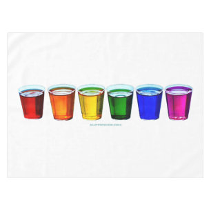 Mantel vasos de chupito de SlipperyJoe's seis tazas dispu