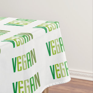 Mantel Vegan Lifestyle Pattern Green