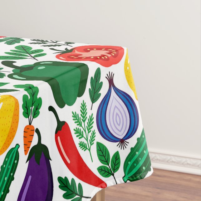 Mantel Vegetable pattern (In Situ)