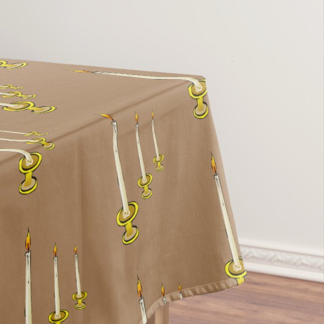 Mantel Velas Beige de Tablecloth (In Situ)