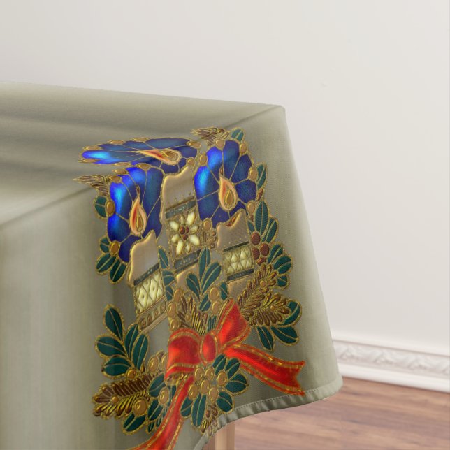 Mantel Velas navidades (In Situ)