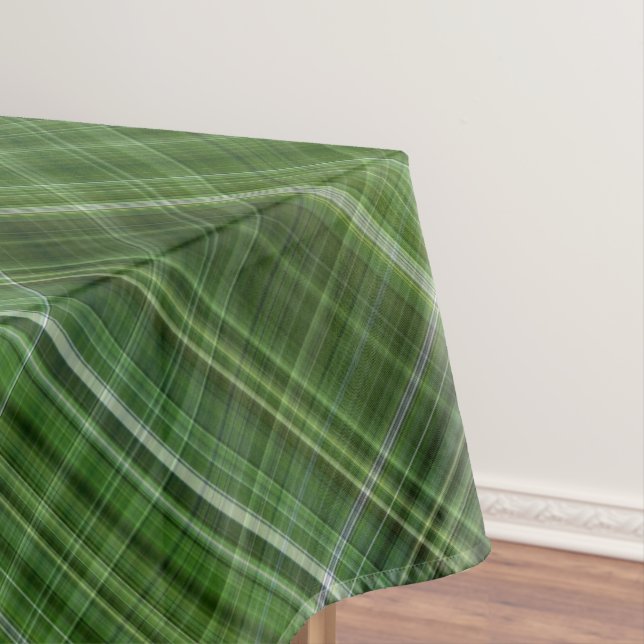 Mantel Verano Árboles verdes y blancos (In Situ)