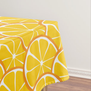 Mantel Verano Cítrico Naranja Tablecloth