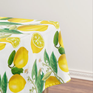 Mantel Verano, cítricos, florido estilo mediterráneo ,l