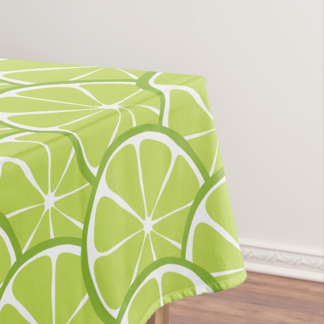 Mantel Verano Citrus Lime Tablecloth (In Situ)