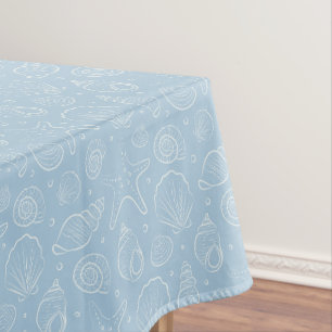 Mantel Verano de conchas marinas costeras náuticas boho p