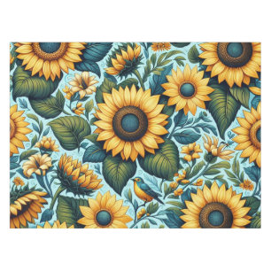Mantel Verano/girasol/ave