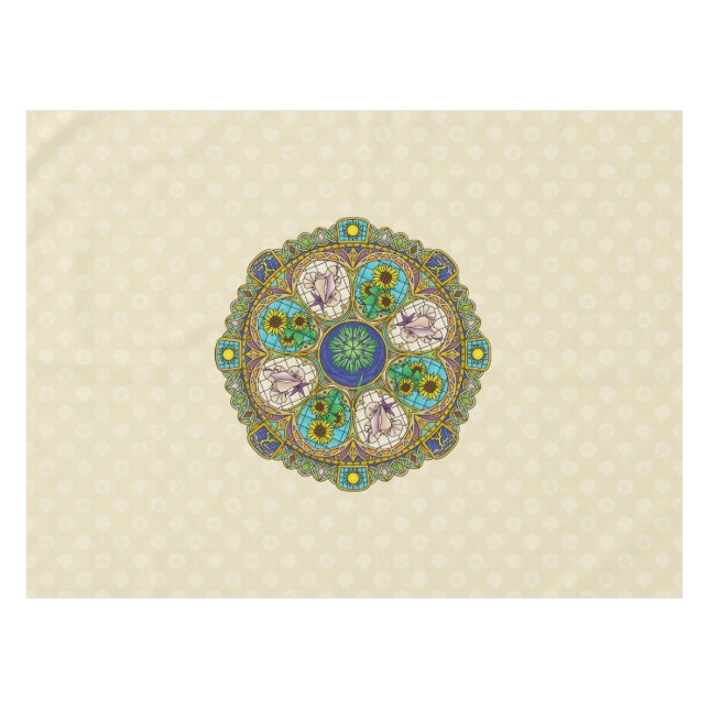 Mantel Verano Nouveau Tablecloth (Frente (Horizontal))