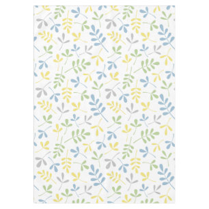 Mantel Verde azul clasificado Ptn blanco amarillo gris de