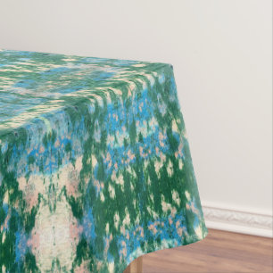 Mantel Verde de la aguamarina del azul de Ikat el   de la