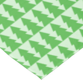 Mantel VERDE del día de fiesta de los ÁRBOLES DE