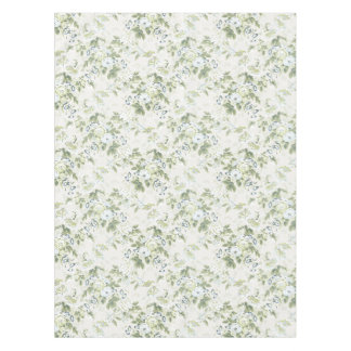 Mantel verde sabio inglés Chintz, rosa de col