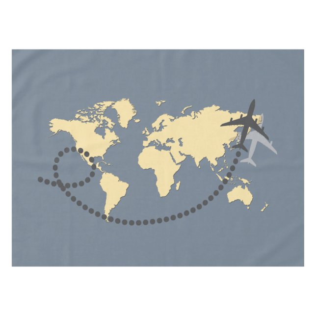 Mantel Viajemos por el ilustracion mundial (Frente (Horizontal))