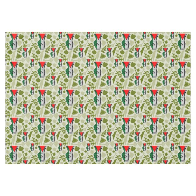 Mantel Victory Sign Hand Resistance Red Triangle Symbol (Frente (Horizontal))