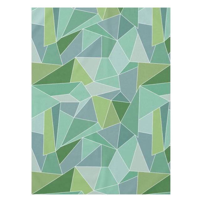 Mantel Vidrio azul y verde (Anverso)