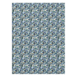 Mantel Vidrio oceánico delineado en oro