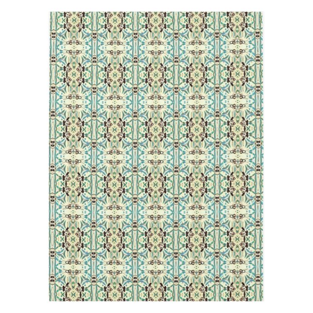 Mantel Viejas Toons Art Deco. (Anverso)