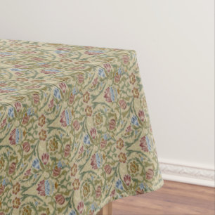 Mantel Viejo William Morris Pink Blue Brocade