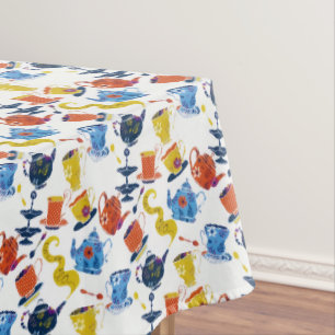 Mantel Viento retro Fiesta caprichoso del té