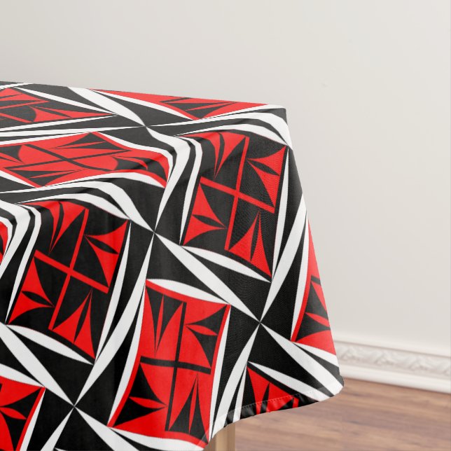 Mantel Vientos sagrados en rojo (In Situ)