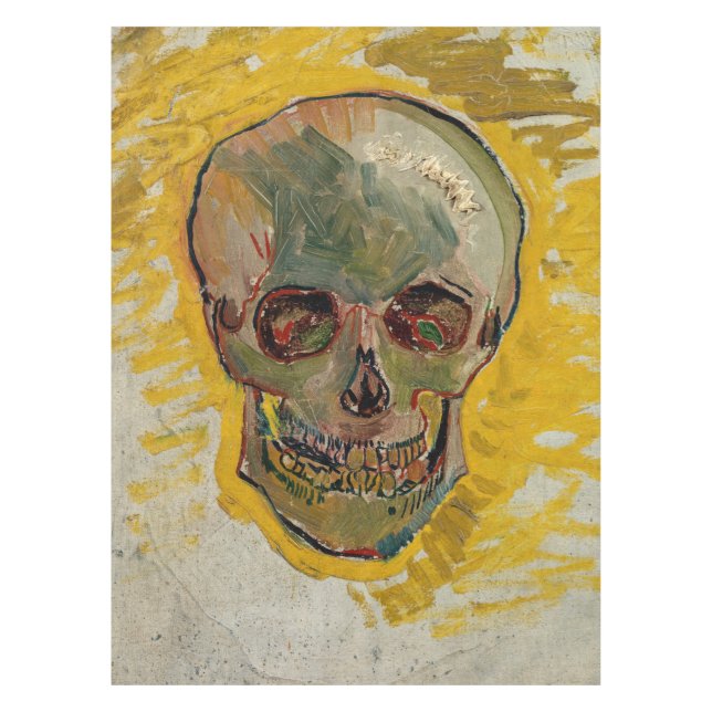 Mantel Vincent van Gogh - Calavera 1887 #2 (Anverso)