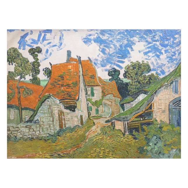 Mantel Vincent van Gogh - Calle de Auvers-sur-Oise (Frente (Horizontal))