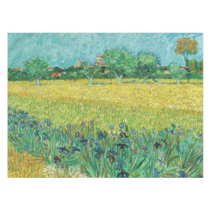 Mantel Vincent van Gogh - Campo con irlandeses cerca de A