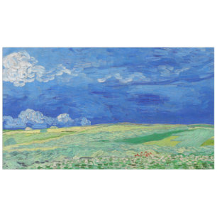 Mantel Vincent van Gogh - Campos de llanura bajo el tronc