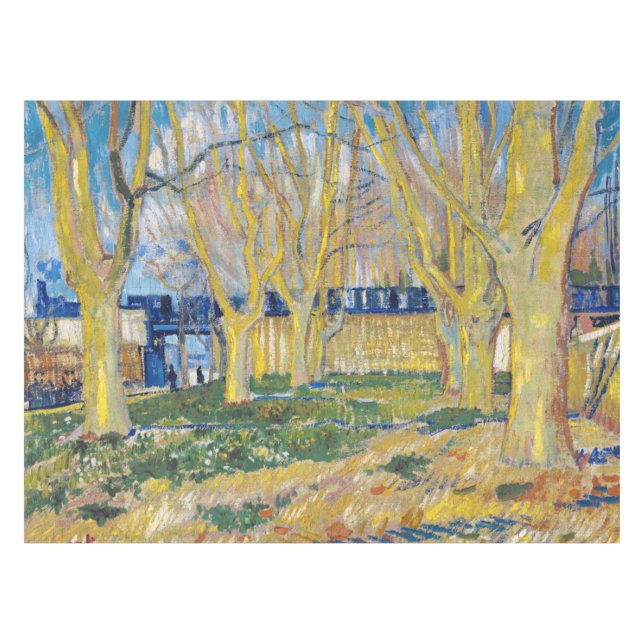 Mantel Vincent van Gogh - El tren azul (Frente (Horizontal))
