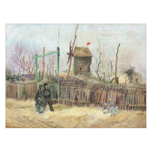 Mantel Vincent van Gogh - Escena callejera en Montmartre