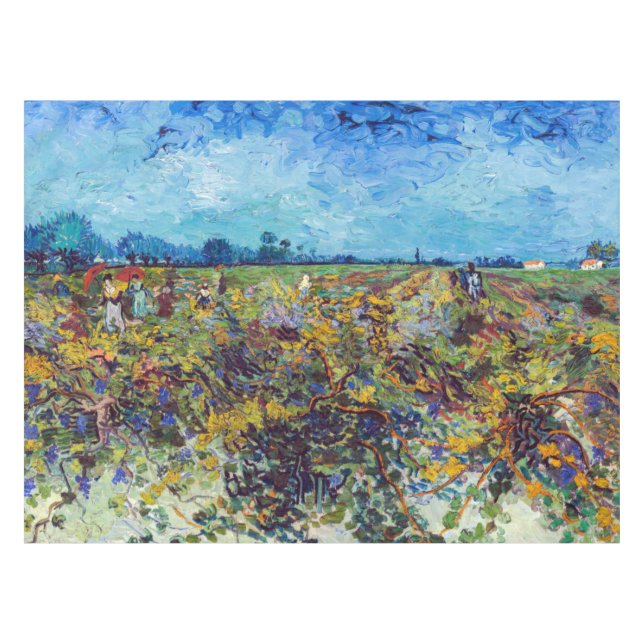 Mantel Vincent van Gogh - Green Vineyard (Frente (Horizontal))