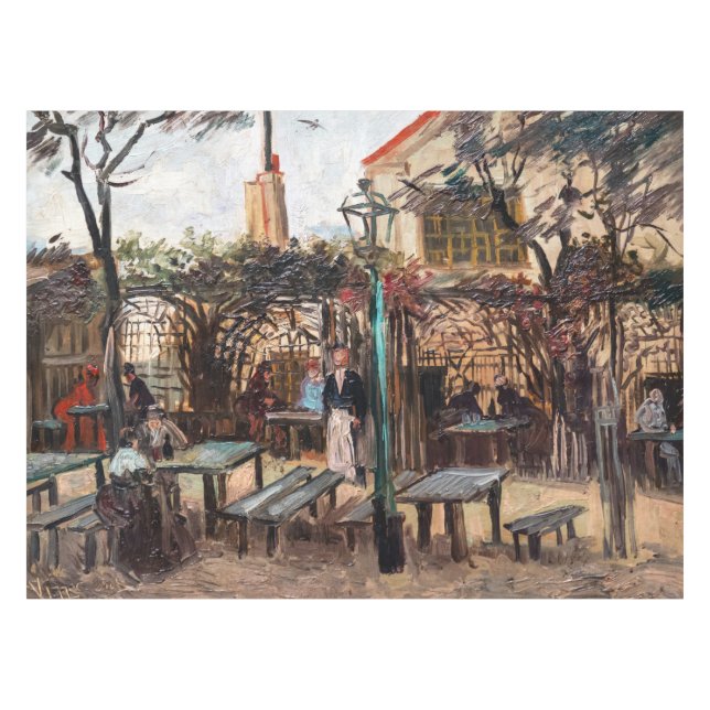 Mantel Vincent Van Gogh - La Guinguette en Montmartre (Frente (Horizontal))
