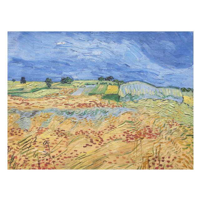 Mantel Vincent van Gogh - Los campos / Llanura en Auvers (Frente (Horizontal))
