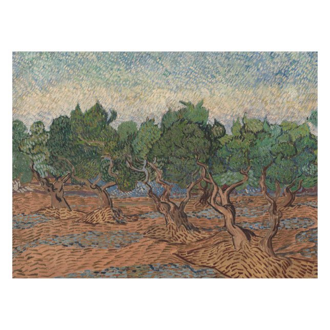 Mantel Vincent van Gogh - Olive Grove (Frente (Horizontal))