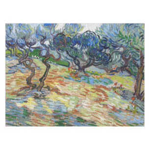 Mantel Vincent van Gogh - Olivos: Cielo azul brillante