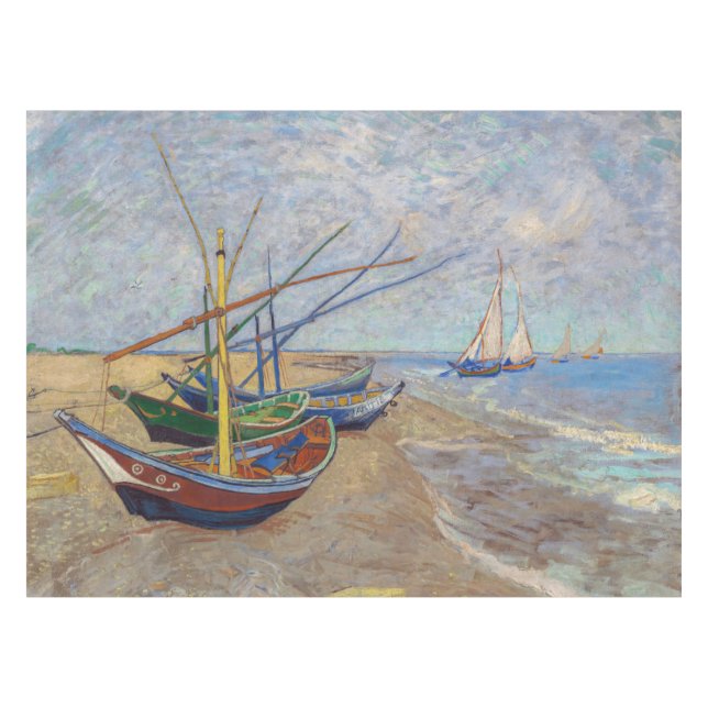 Mantel Vincent van Gogh - Pescadores en la playa (Frente (Horizontal))
