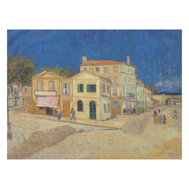 Mantel Vincent van Gogh - The Yellow House / The Street (Frente (Horizontal))