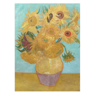 Mantel Vincent Van Gogh - Vase con doce girasoles