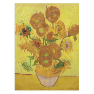 Mantel Vincent van Gogh - Vase con quince girasoles
