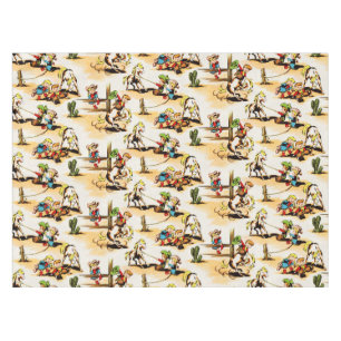 Mantel Vintage Cowgirl Country Kids Pony Cactus