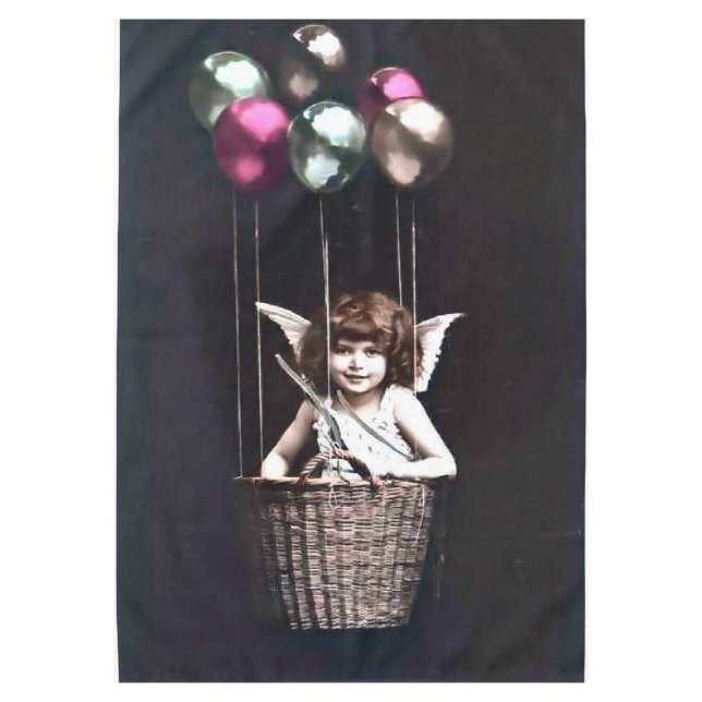 Mantel Vintage Cupido (Anverso)