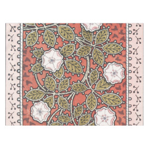 Mantel Vintage de flores de Ilustracion de arte Rosa salv