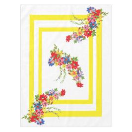 Mantel Vintage Floral Tableclol